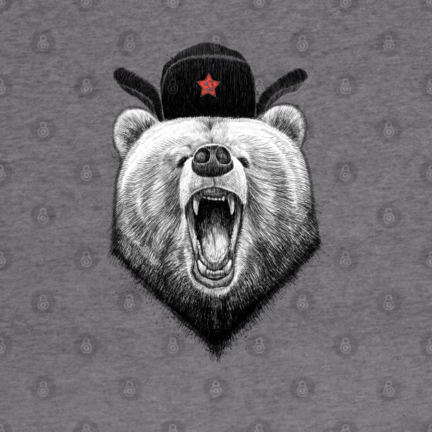 angry Russian bear by NikKor